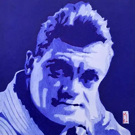 Jean Marais - Dessin au stylo Bic